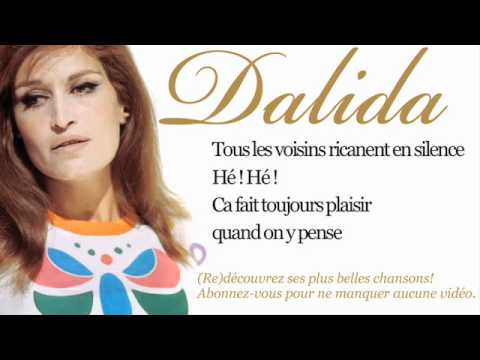 Dalida - Tu n'as pas très bon caractère