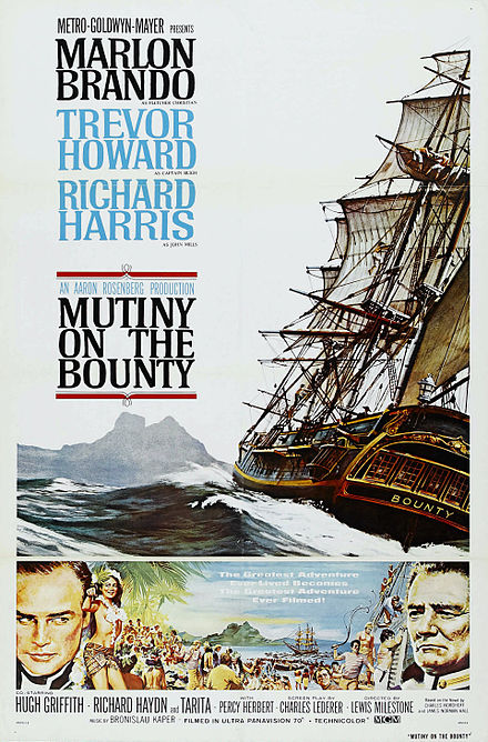 Mutiny on the Bounty 1962