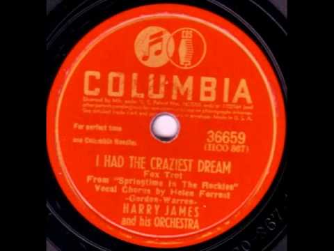 Harry James - I Had The Craziest Dream